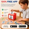 AI Voice Sticker Maker for Kids, Mini Inkless Thermal Printer,
