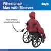 DAYS Wheelchair Mac with Sleeves – Waterproof & Windproof Hooded