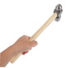 Operitacx Round Head Hammer with Long Wooden Handle Professional Multi-Purpose
