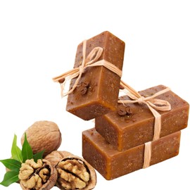 Dr.Kure Organic Handmade Walnut Soap For Men & Women's (125Gm)