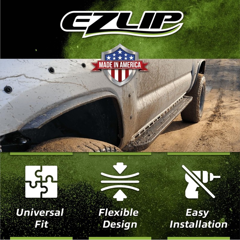 EZ Flares - Universal Offroad Flexible Foam Rubber Fender Flares