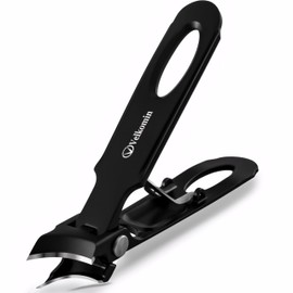 Slanted Blade Ingrown Toenail Clippers for Thick Toenails, Angled Toe Nail Fingernail Cutter Trimmer for Seniors and Men, 18-Month Replacement Warranty!