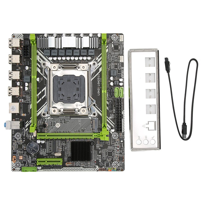 X79D 2.0 Computer Motherboard LGA2011 M.2 NVM Micro ATX Gaming
