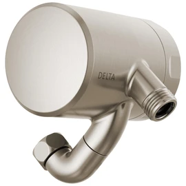 Delta Faucet Clarifi Premium Shower Filter Attachment with Filter, Hard Water Shower Filter, Shower Head Filter, Stainless 5SF100-SS