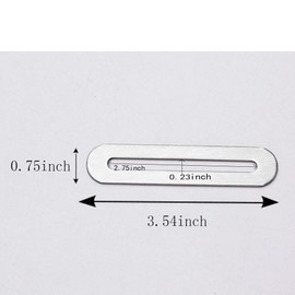 LB-LAIBA 10 Pcs Metal Connector Slideable Slotted Brackets, Adjustable Flat Plate with Slot Mounting Bracket for Timber Wood Furniture Motor PC Case Holder Motor Shelf Adjustable Flat Mending Platese