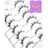 Fluffy Eyelashes, Cat Eye Eyelashes, Lifting False Eyelashes, Curly Natural