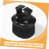 VICASKY 2 Pcs Barber Accessories Knuckle Beard Grooming Brush Retro