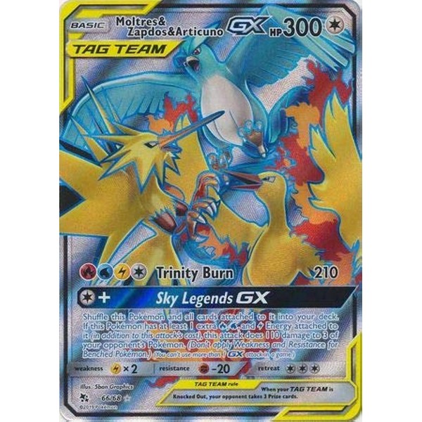 Moltres & Zapdos & Articuno Tag Team GX - 66/68