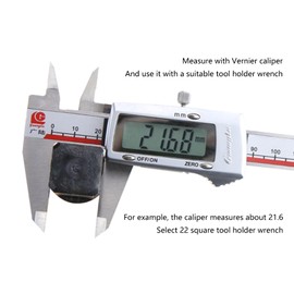 45# Screw Bolt Key 8 mm 10 mm 12 mm Lathe Bed Frame Screw Key Inner Square Key Tool for Engraving Machine