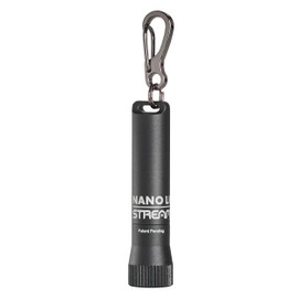 Streamlight Streamlight 73020 Nano Light II 20-Lumen Miniature Keychain LED Flashlight, Black
