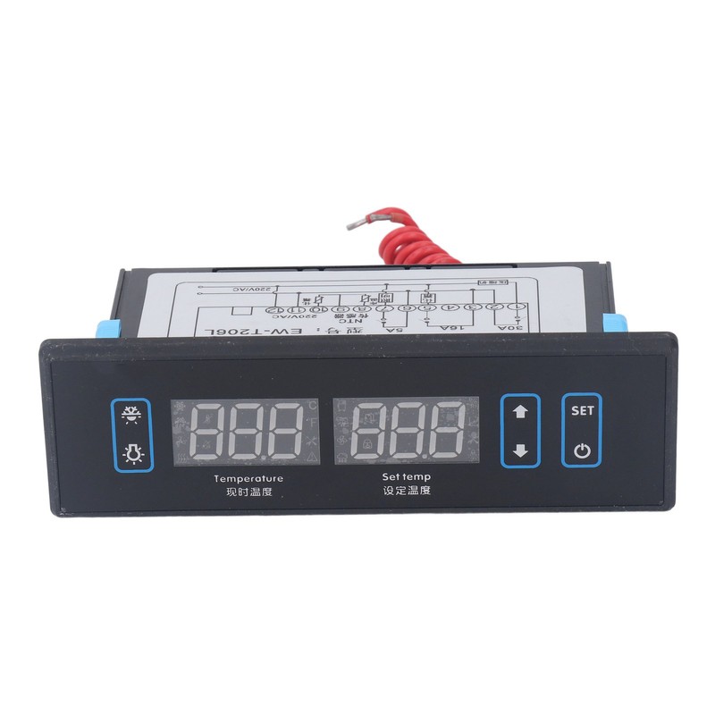 Digital Display Thermostat with Dual Sensors PID Temperature Controller for