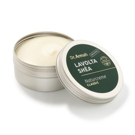 Dr. Armah - Lavolta Shéa - Natural Cream Classic - Skin Cream Made from 100% Shea Butter with Vitamin E for Intensive Moisture - Cream for Dry & Sensitive Skin - Ideal for Face and Body - 150 ml