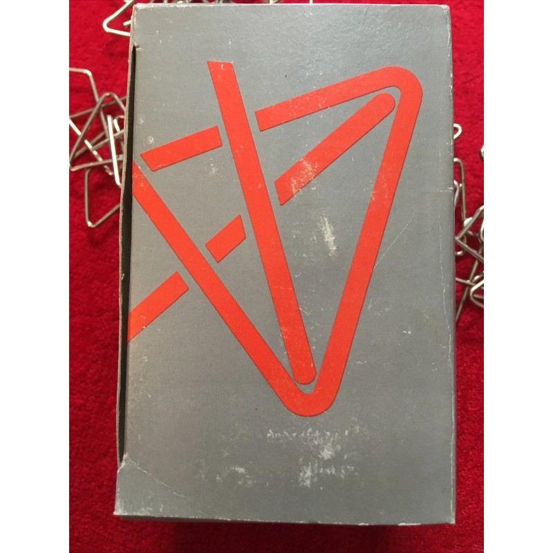 Ultra Hitech,Ideal Butterfly Paper Clamps, Steel Wire,No.2,1Box 50 Pcs, Vintage