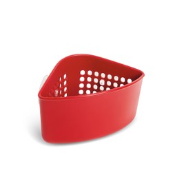 Umbra 330711-505 Cub Corner Sink Basket Plastic Red 16 x 10.7 x 10 cm