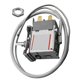 Freezer Temperature Control Thermostat Fit for GE Haier Chest Freeze FCM5SUCWW FCM5SUAWW ICMO50LC ICMO70LC HF50CW10W HCMO50EC-BFOEV1E0A00 Replace 1477823 AP4344994 PS2323338 EAP2323338 WR50X10085