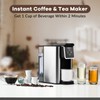 Mecity Coffee Maker 3 in 1 Single Serve Coffee Machine,