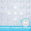 21 x 21 Inch Shower Stall Mat Non Slip, Square