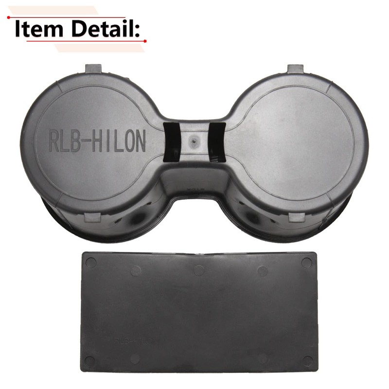 RLB-HILON Center Console Cup Holder Insert and Mat Compatible with