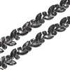 M METERXITY 2-Pack Crystal Rhinestone Chain Trim, 1 Yard 14