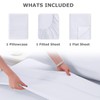 Homilay Twin Size Bed Sheet Set - 3 Piece Soft