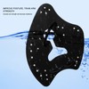 1 Pair Hand Paddles for Swim PP Silicone Adjustable Hand