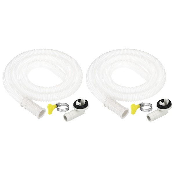PATIKIL 3.3ft Air Conditioner Drain Kit, 2 Kit Universal Drain