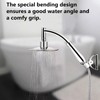 Shower Handheld Extension Arm Universal Connection Showerhead Extender Showerhead Extender