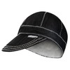 YESWELDER Welding Cap, Black 7-1/8", Heat-Resistant Reversible Protective Welders Cap