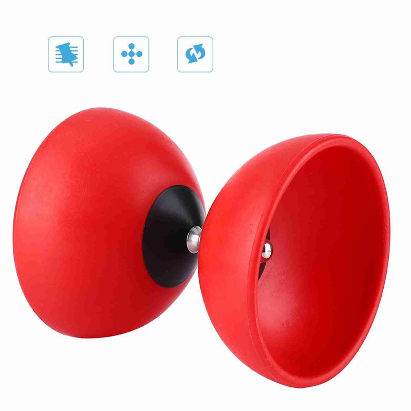 Triple Bearing Diabolo Set Chinese Yoyo with Coloured Diablolo Sticks