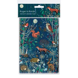 Roger La Borde - Forest Scene & Animals - Advent Calendar Card - ACC102
