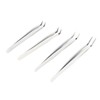 Eyelash Extension Tweezers Kit Stainless Steel High Accuracy Lash Tweezers