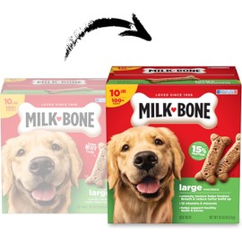 Milk-Bone Original Biscuits, Large Dog Treats, 10 Lb. Box