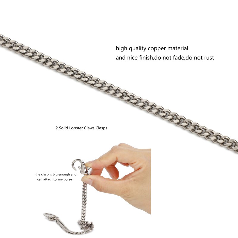 Xiazw Small Beautiful Chain Bag Chain Purses Shoulder Strap Accessory