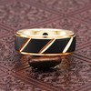 100S JEWELRY Tungsten Rings for Mens Wedding Bands Black Matte