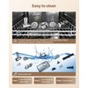 3000W Electric Meat Grinder 3-in-1 with High-Efficiency Copper Motor, Auto-Reverse