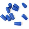 Longdex Waterproof Wire Connector 10PCS Blue Waterproof Weatherproof Twist-On Grease