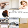 Under Door Draft Stopper 36 Inch, Black Weighted Door Draft
