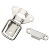 HJGarden 2PCS Stainless Steel Hasp Toggle Latch Buckle Small Lock