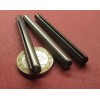 Unbranded 18-8 Stainless Steel, Slotted Roll Spring Pin, 1/4" Dia