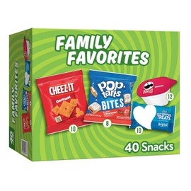 Kellogg's Family Favorites Mix Variety Pack Snacks, 40 pk.