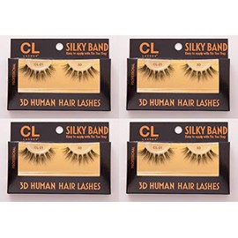 CL 3D Human Hair Lashes (4packs) (#21)