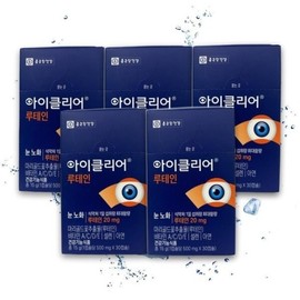 Chong Kun Dang Chong Kun Dang iClear Lutein 500mg Eye Health Cha Inpyo 30 Capsules 5 Months Supply / 종근당 종근당 아이클리어 루테인 500mg 눈건강 차인표 30캡슐 5개월분