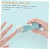PACKOVE 24Pcs Electric Nail File Pads Soft Grinding Heads for