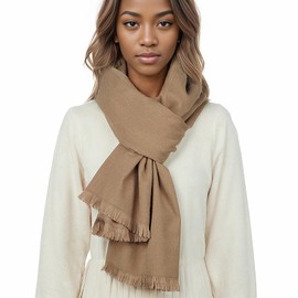 PIOYMEYA Scarf Stole Festive for Evening Dress Winter Scarves Scarves Women's Pashmina, brown