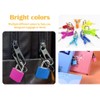 Kellegour 16 Pieces Suitcase Locks with Keys,Colourful Mini Luggage Locks,Small