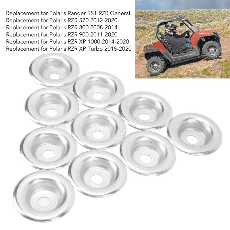 20pcs UTV Skid Plate Washer Bolt Set 7556065 Rugged Metal