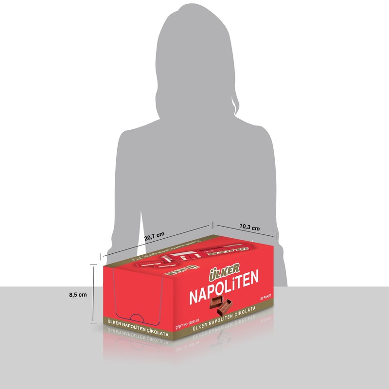 Ulker Napoliten 20 unit X 38 gr