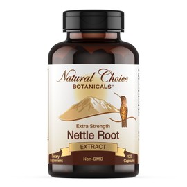 Natural Choice Botanicals Stinging Nettle Root Extract Supplement - 120 Capsules, 2 Month Supply