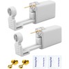 SLVIEKAE Ear Piercing Kit, 2-Pcs No Pain Easy Use at