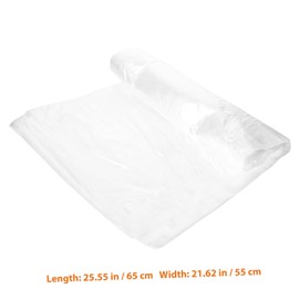 COLLBATH 80pcs Foot Soak Pouches Disposable Foot Bath Liners for Spa Portable Bag Cover Supplies for Home and Shop